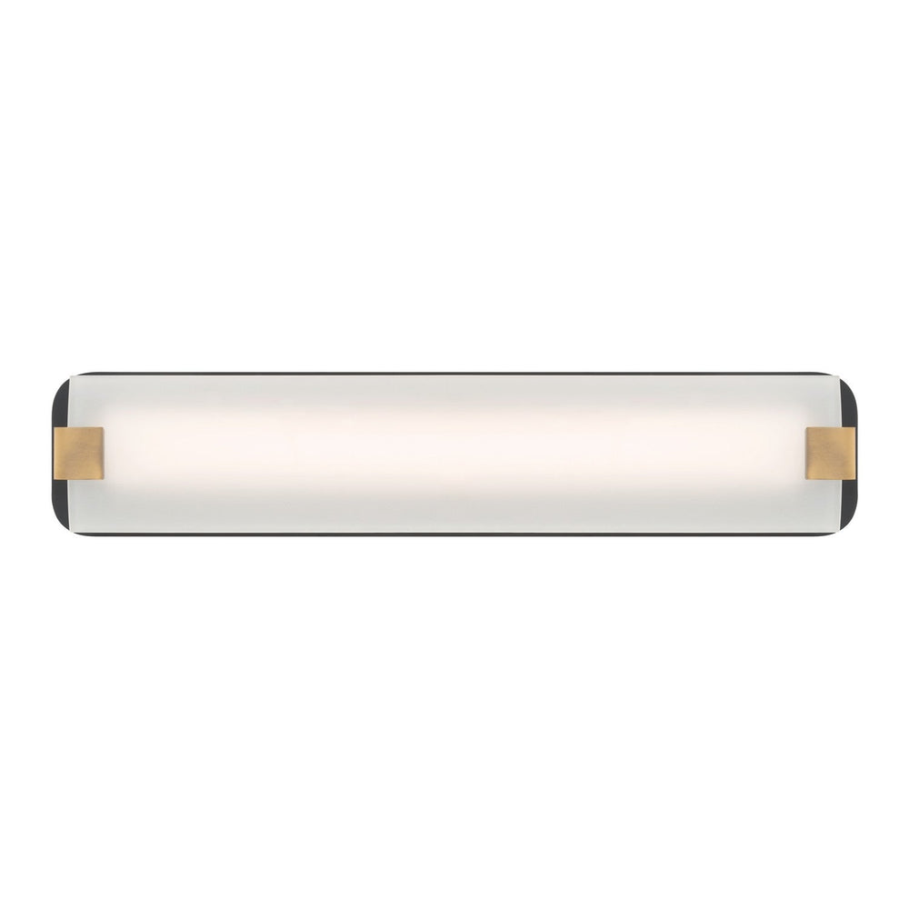Arclume LED Bath Bar in Dark Matte Black Minka-Lavery