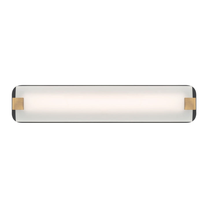 Arclume LED Bath Bar in Dark Matte Black Minka-Lavery