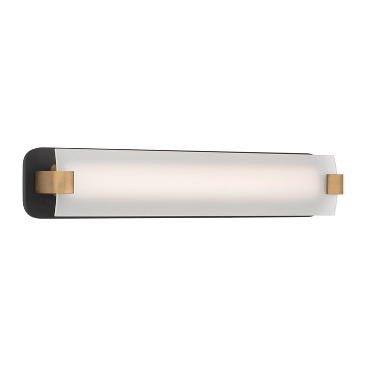 Arclume LED Bath Bar in Dark Matte Black Minka-Lavery