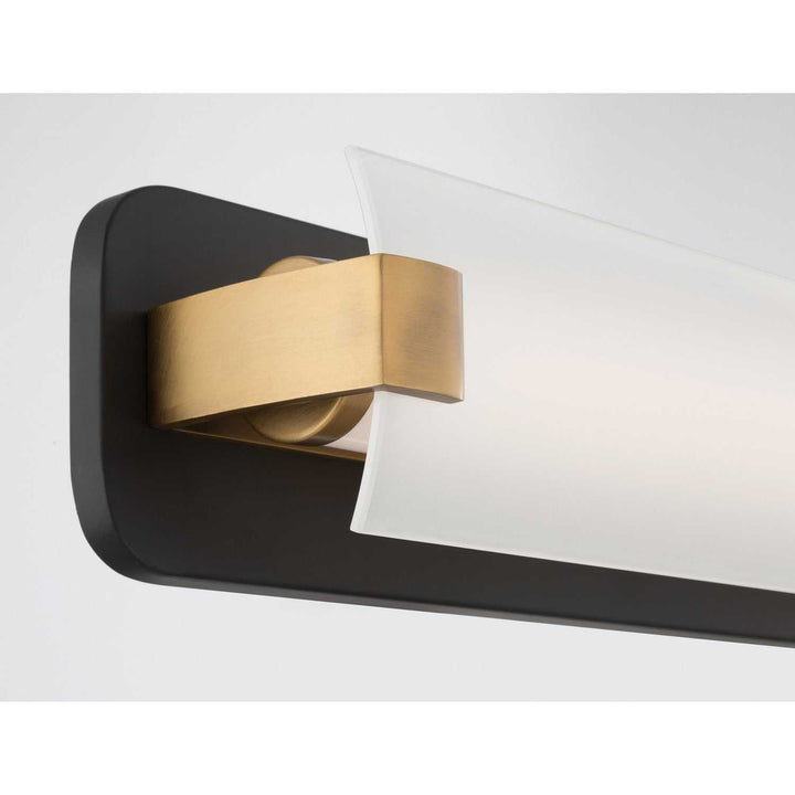 Arclume LED Bath Bar in Dark Matte Black Minka-Lavery