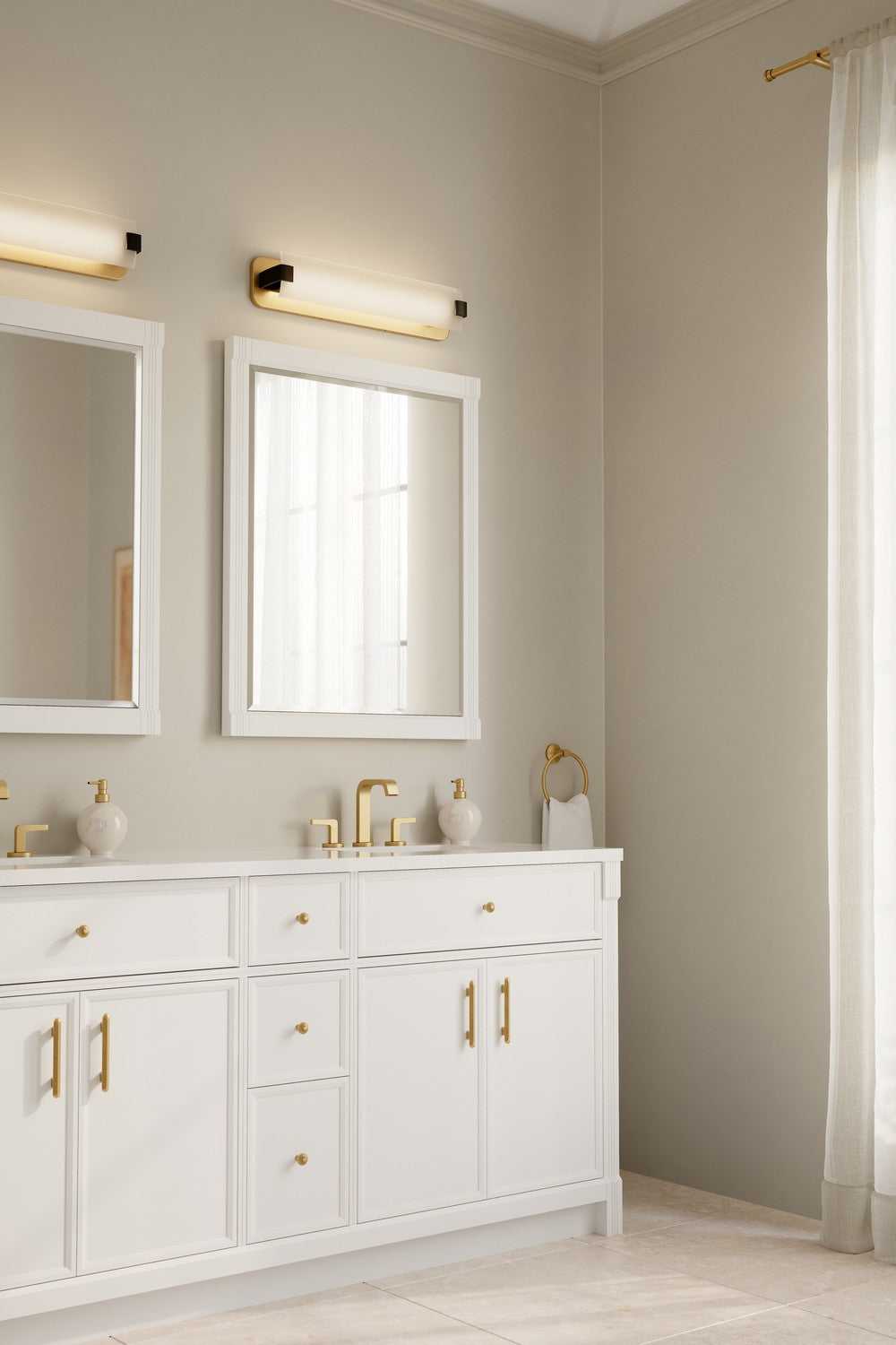 Arclume LED Bath Bar in Legacy Brass Minka-Lavery
