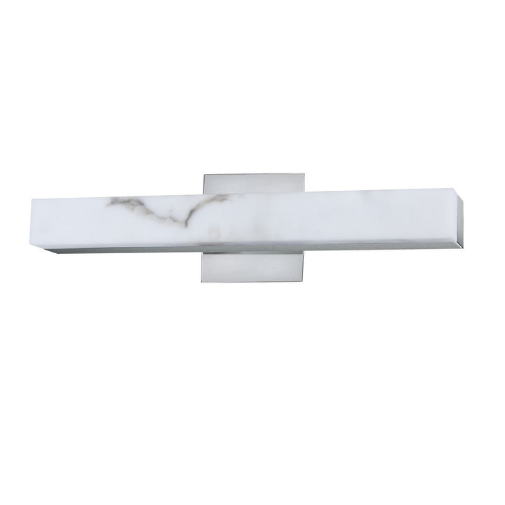 Wendaline LED Wall Sconce in White Alabaster Dainolite Canada