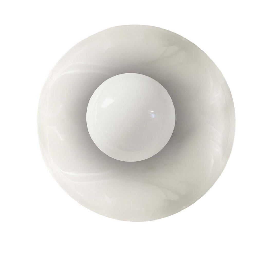 Wilkins One Light Wall Sconce in Faux Alabaster Dainolite Canada