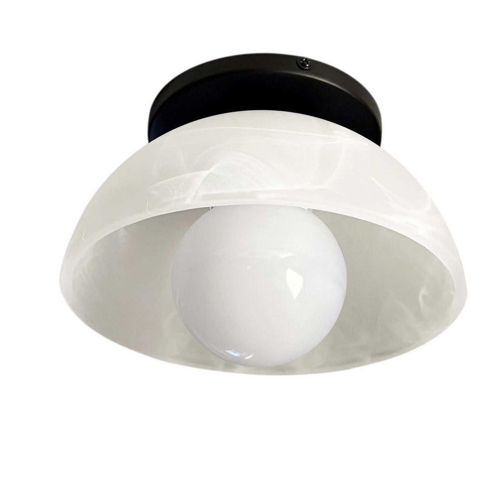 Wilkins One Light Wall Sconce in Faux Alabaster Dainolite Canada