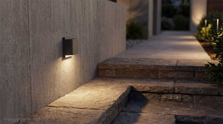 Matteo Canada - E21605MB - LED Outdoor Lantern - Notch - Matte Black