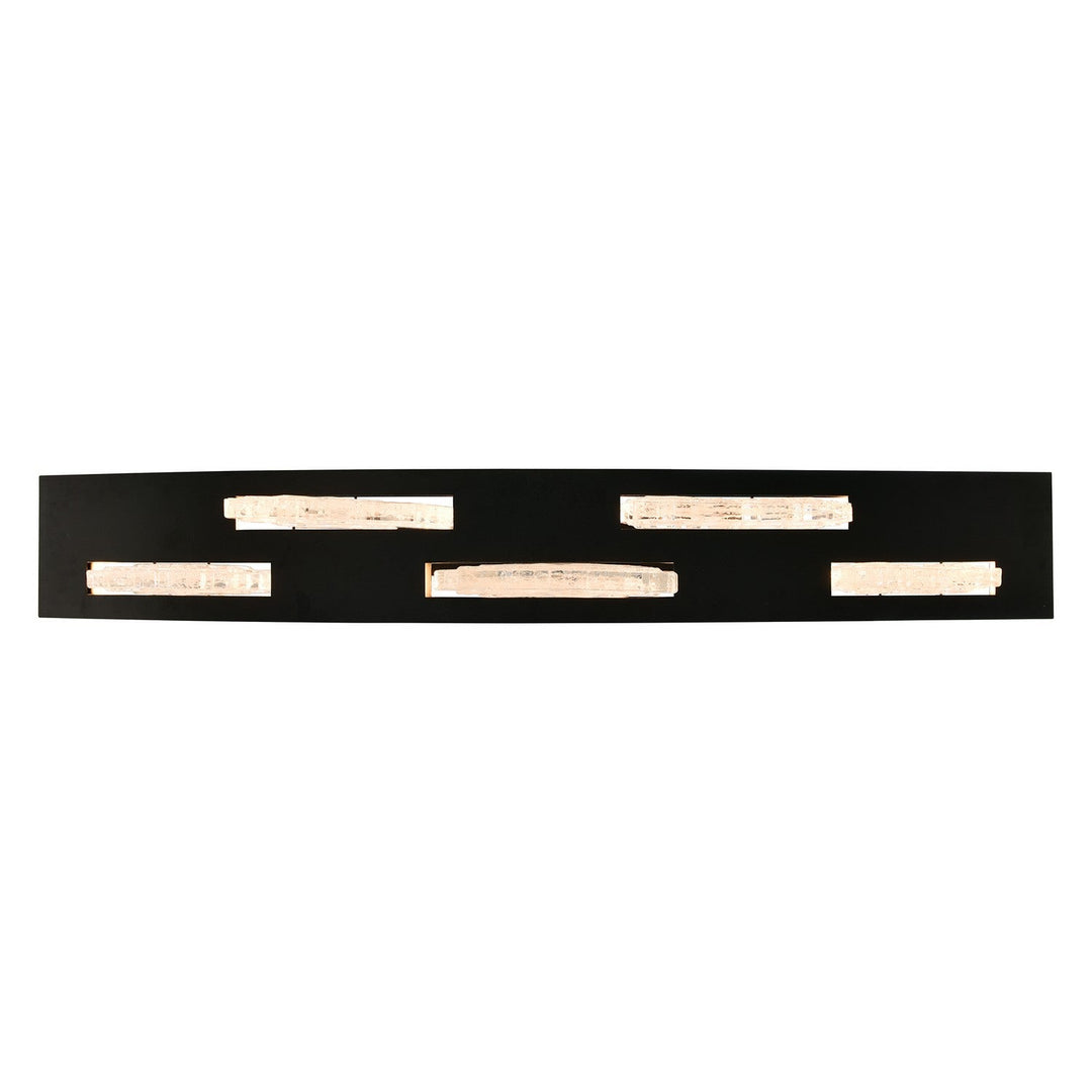 Arcus LED Chandelier in Black CWI Lighting Canada