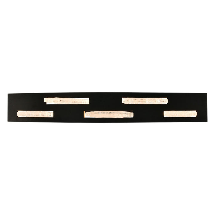 Arcus LED Chandelier in Black CWI Lighting Canada