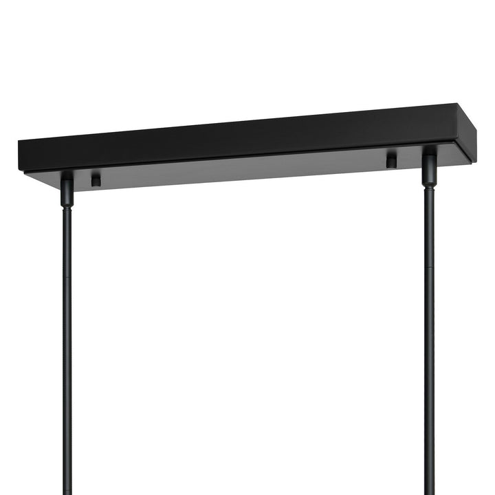 Arcus LED Chandelier in Black CWI Lighting Canada