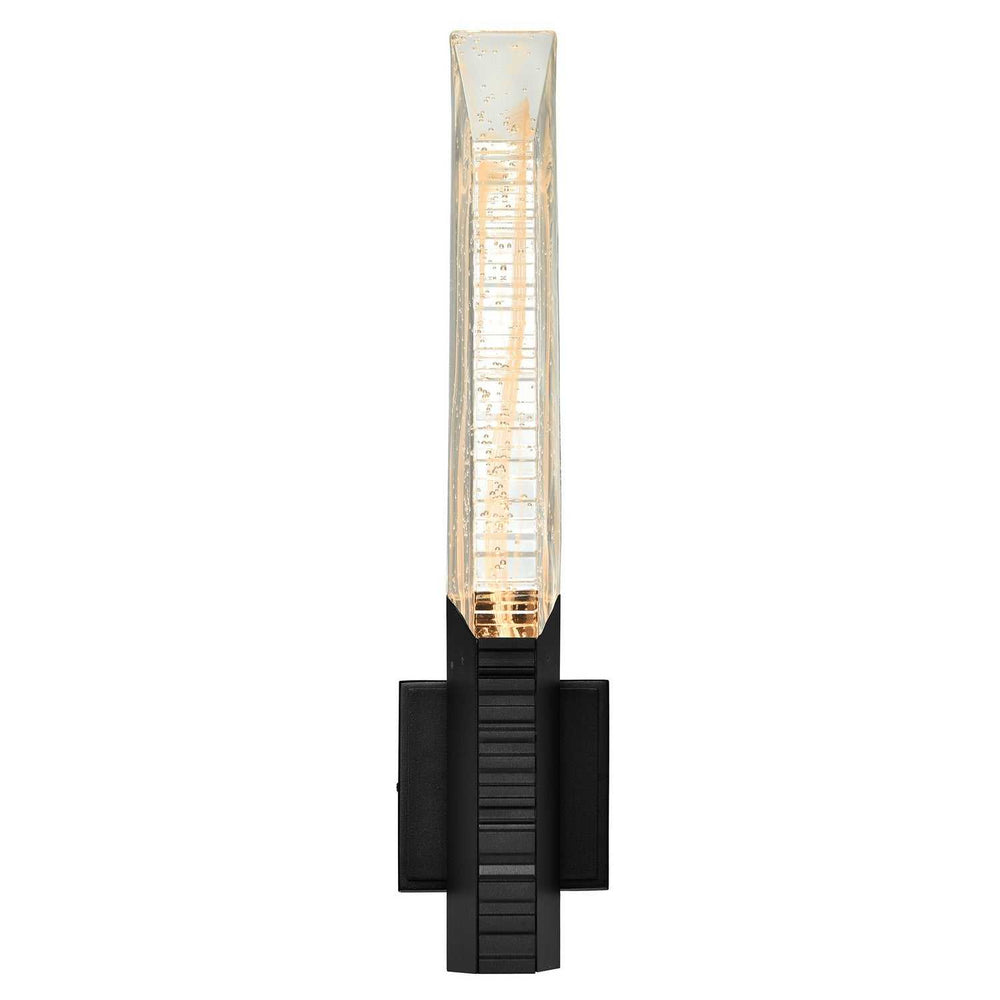 Petra LED Wall Sconce in Sand Black CWI Lighting Canada
