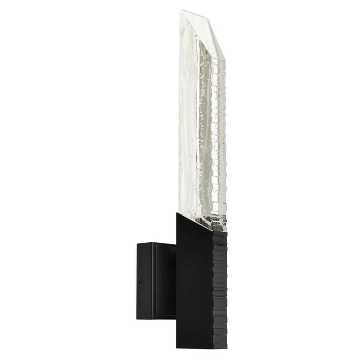 Petra LED Wall Sconce in Sand Black CWI Lighting Canada
