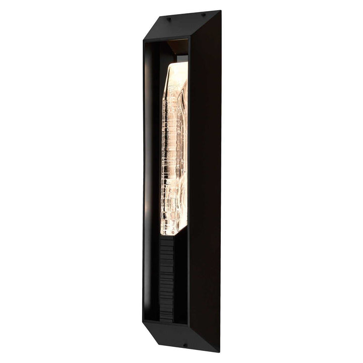 Petra LED Outdoor Wall Mount in Sand Black CWI Lighting Canada