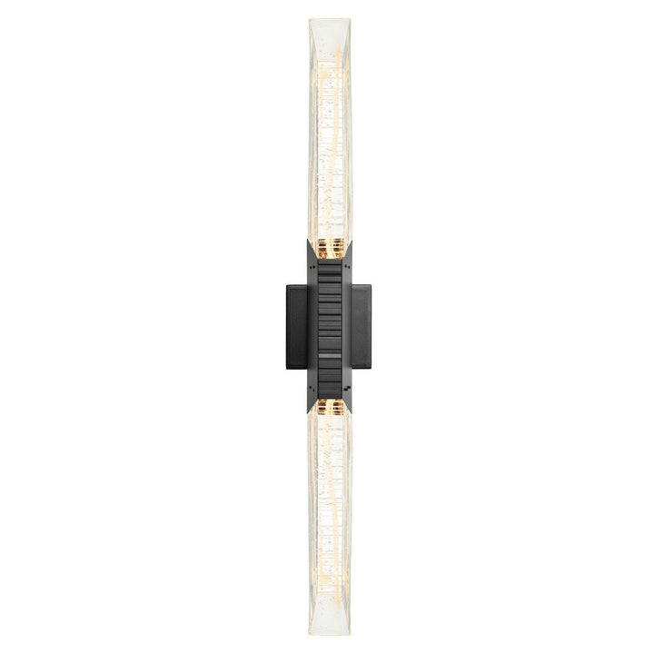 Petra LED Wall Sconce in Sand Black CWI Lighting Canada