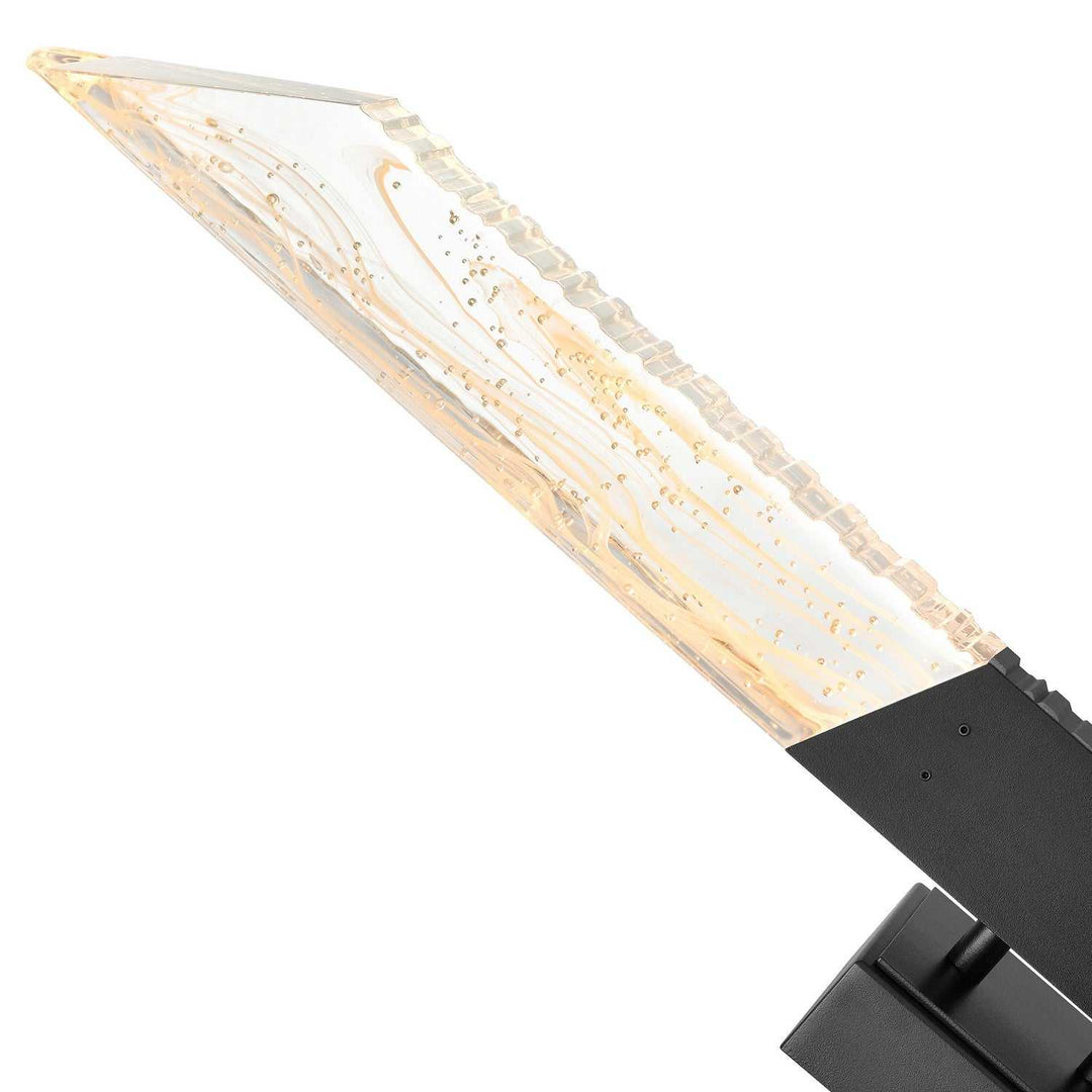 Petra LED Wall Sconce in Sand Black CWI Lighting Canada