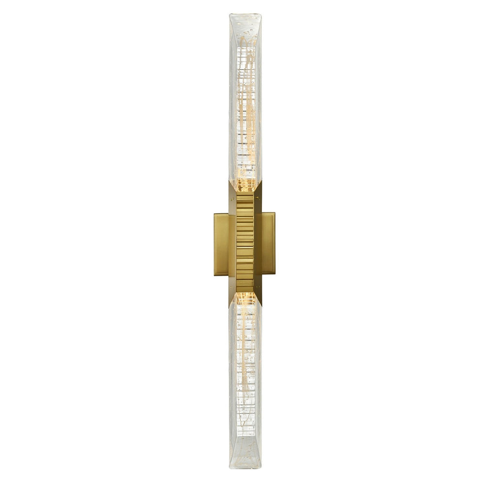 Petra LED Vanity in Brass CWI Lighting Canada