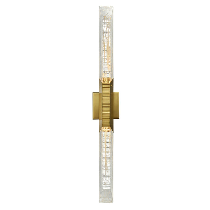 Petra LED Vanity in Brass CWI Lighting Canada
