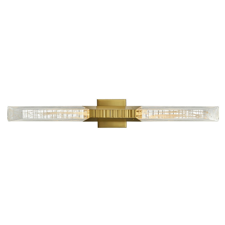Petra LED Vanity in Brass CWI Lighting Canada