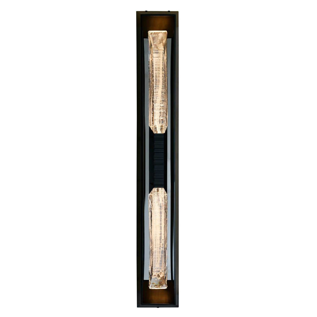 Petra LED Outdoor Wall Mount in Sand Black CWI Lighting Canada