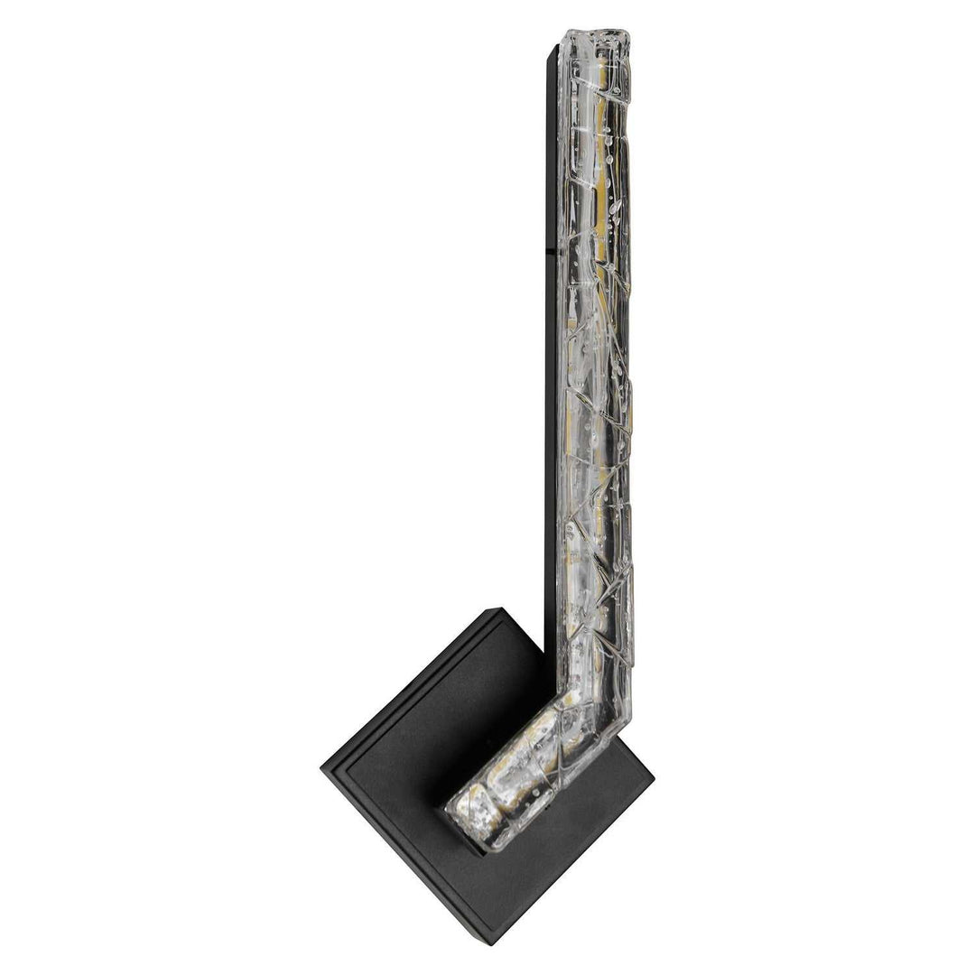 Contour LED Wall Sconce in Sand Black CWI Lighting Canada