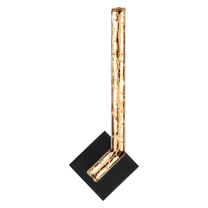 Contour LED Wall Sconce in Sand Black CWI Lighting Canada