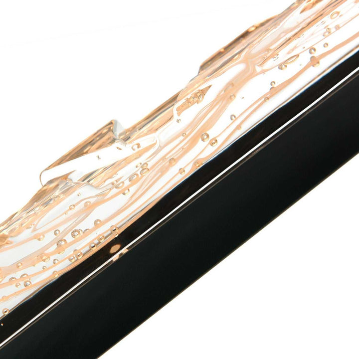 Contour LED Wall Sconce in Sand Black CWI Lighting Canada