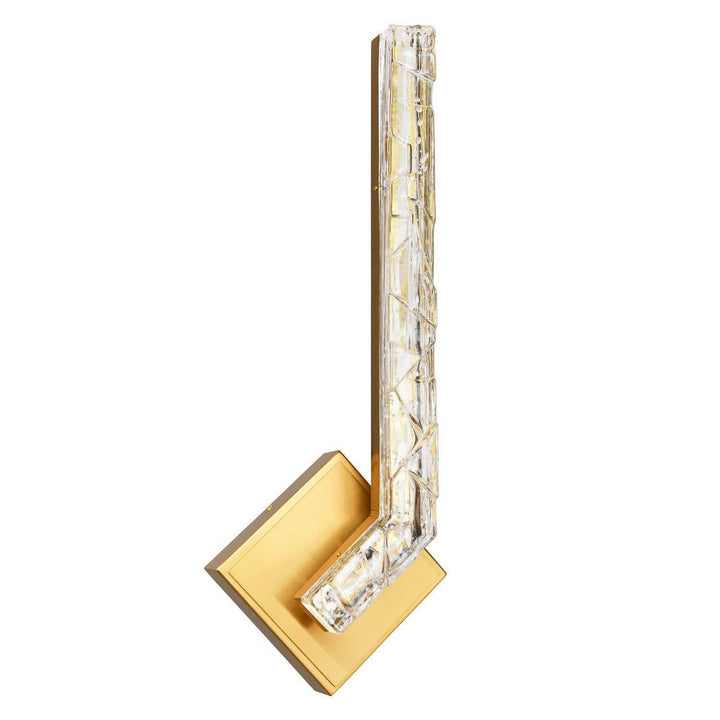 Contour LED Wall Sconce in Brass CWI Lighting Canada