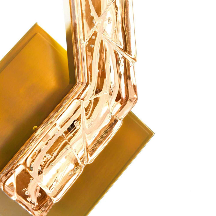 Contour LED Wall Sconce in Brass CWI Lighting Canada