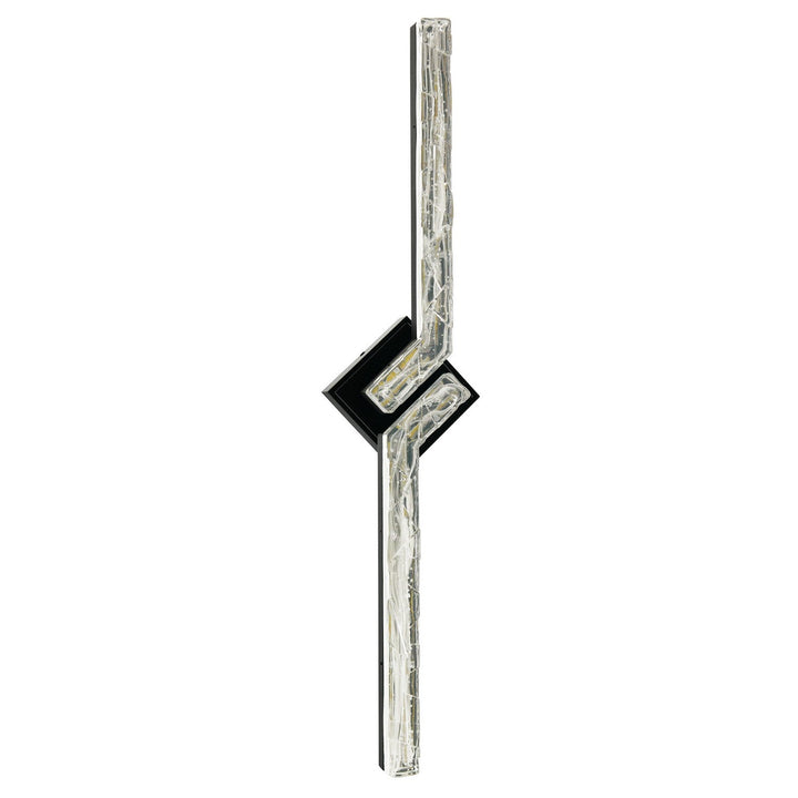 Contour LED Wall Sconce in Sand Black CWI Lighting Canada