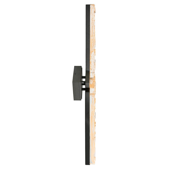 Contour LED Wall Sconce in Sand Black CWI Lighting Canada