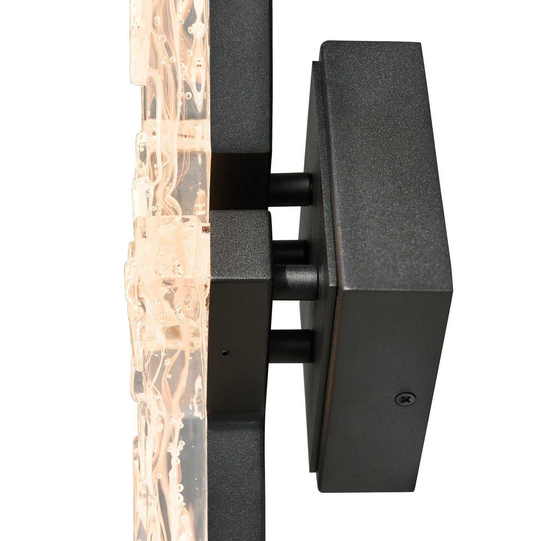 Contour LED Wall Sconce in Sand Black CWI Lighting Canada