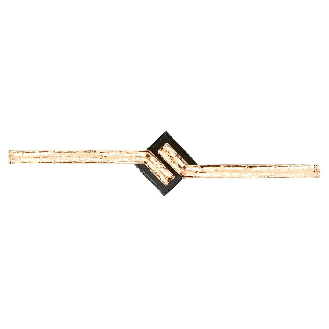 Contour LED Wall Sconce in Sand Black CWI Lighting Canada