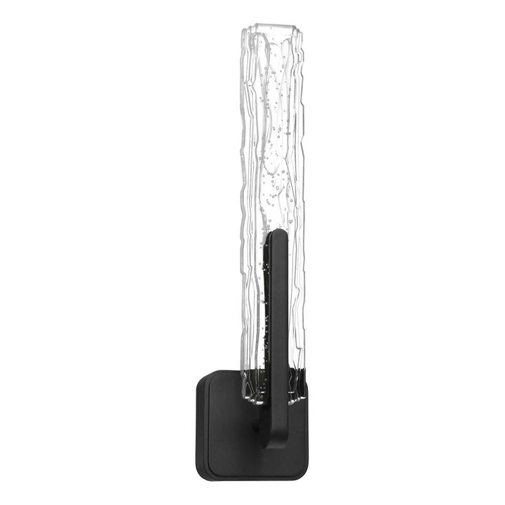 Curva LED Wall Sconce in Sand Black CWI Lighting Canada