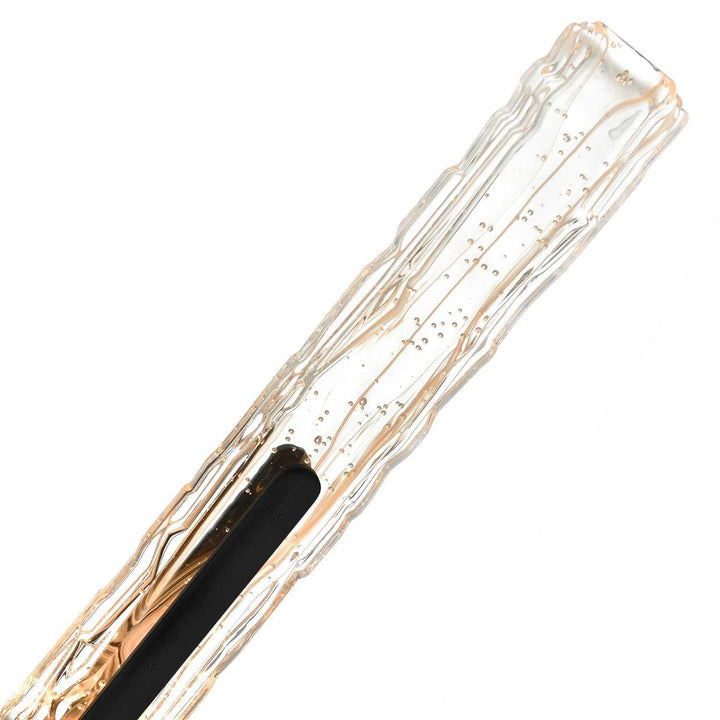 Curva LED Wall Sconce in Sand Black CWI Lighting Canada