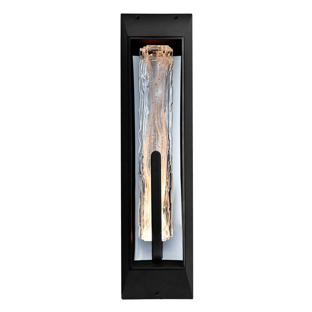 Curva LED Outdoor Wall Mount in Sand Black CWI Lighting Canada