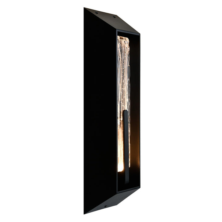Curva LED Outdoor Wall Mount in Sand Black CWI Lighting Canada