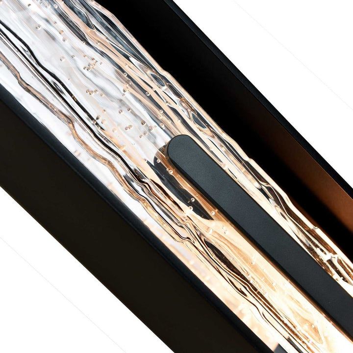 Curva LED Outdoor Wall Mount in Sand Black CWI Lighting Canada