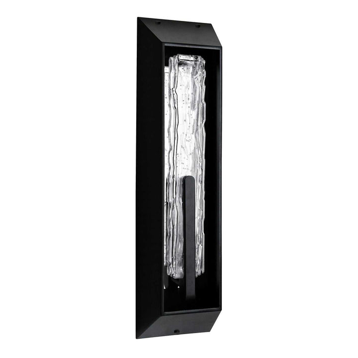 Curva LED Outdoor Wall Mount in Sand Black CWI Lighting Canada