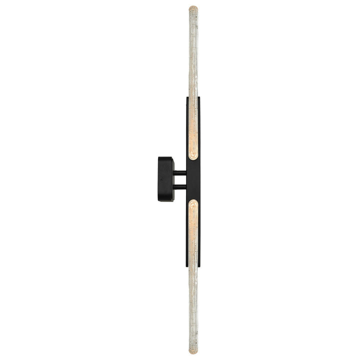 Curva LED Wall Sconce in Sand Black CWI Lighting Canada