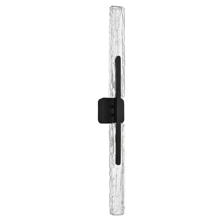 Curva LED Wall Sconce in Sand Black CWI Lighting Canada