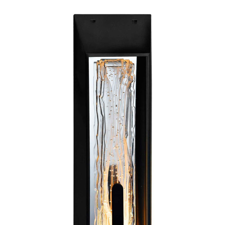 Curva LED Outdoor Wall Mount in Sand Black CWI Lighting Canada