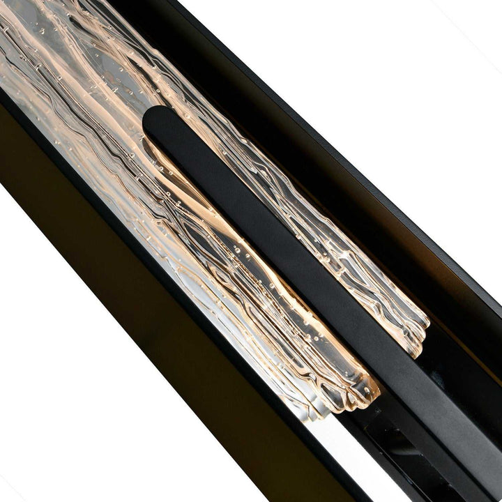 Curva LED Outdoor Wall Mount in Sand Black CWI Lighting Canada