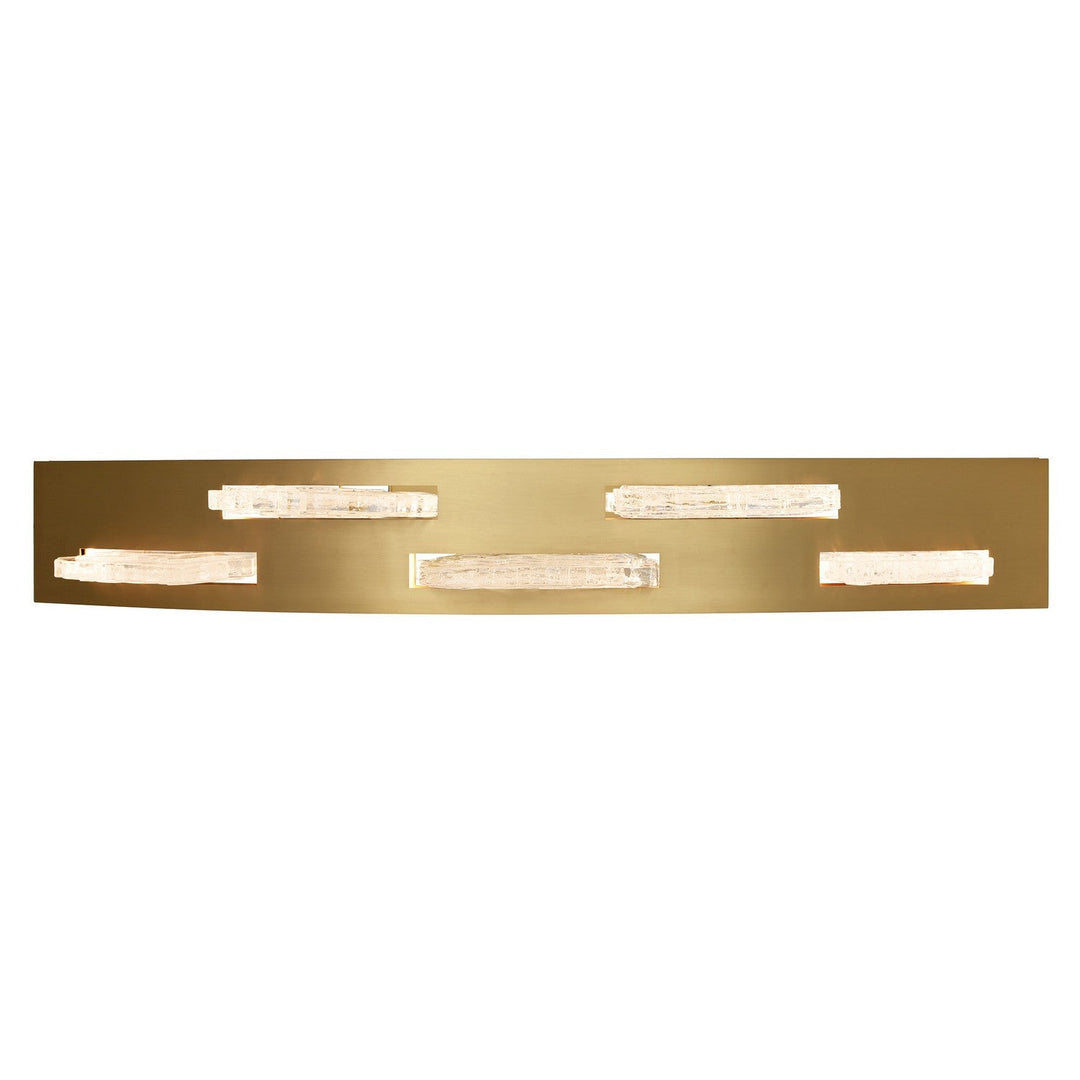 Arcus LED Chandelier in Brass CWI Lighting Canada