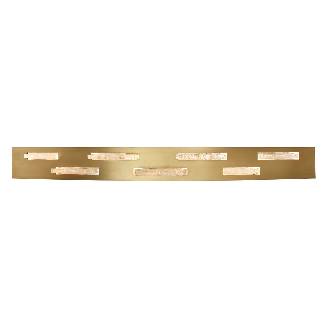 Arcus LED Chandelier in Brass CWI Lighting Canada