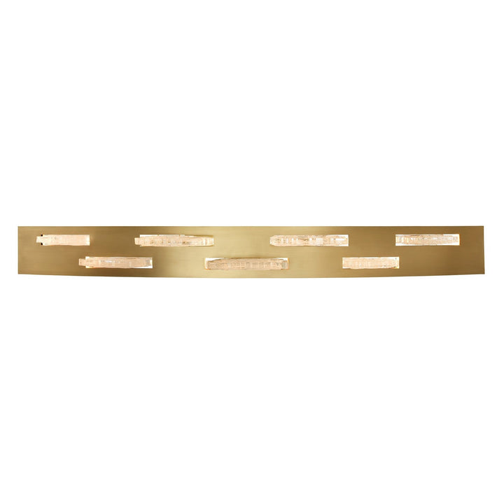 Arcus LED Chandelier in Brass CWI Lighting Canada