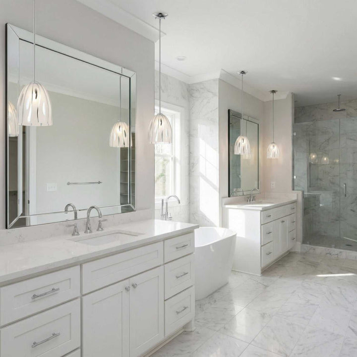Chroman Empire One Light Pendant in Chrome Varaluz