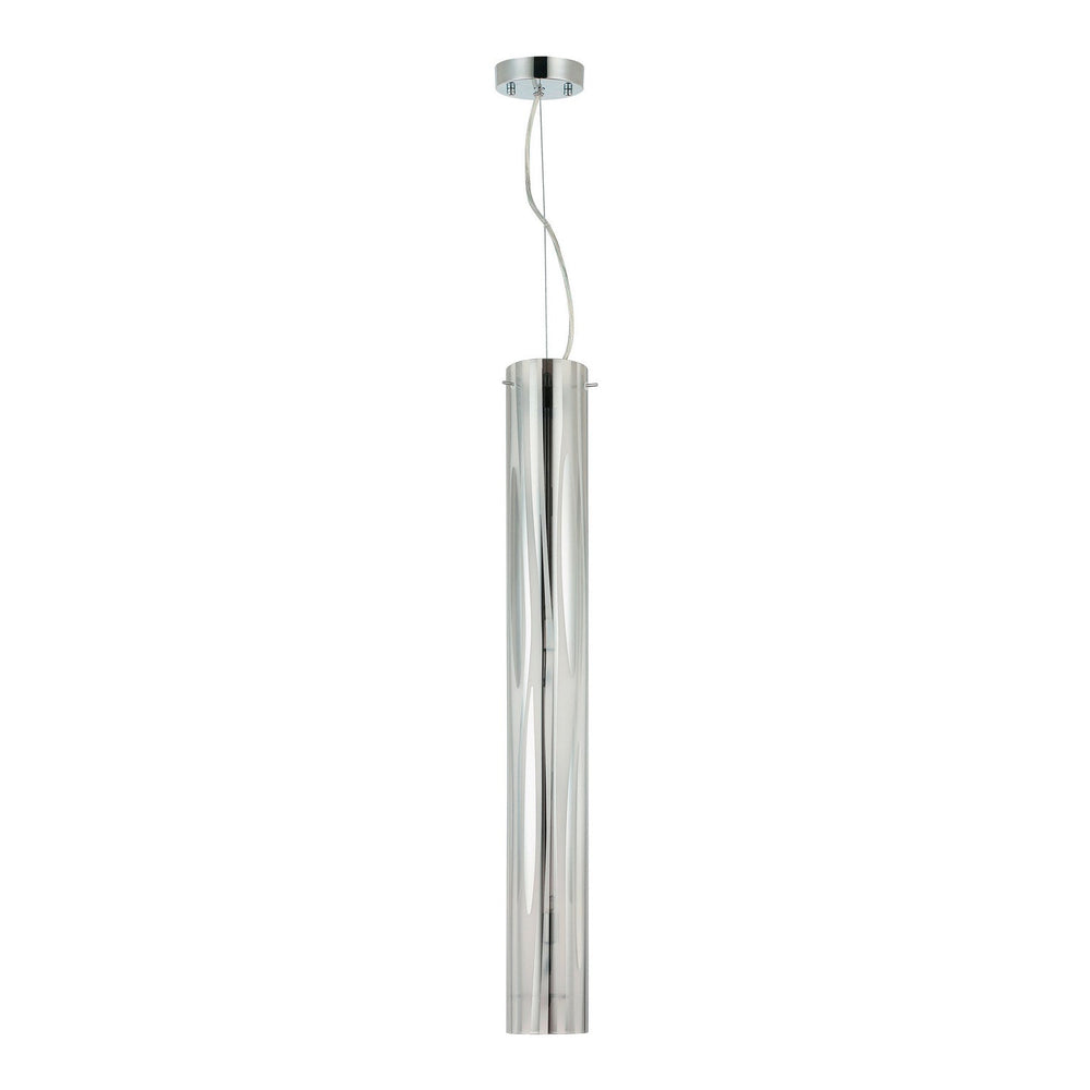 Chroman Empire Four Light Pendant in Chrome Varaluz