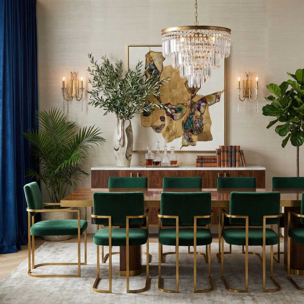 Barcelona Two Light Wall Sconce in Brass Kisser Varaluz