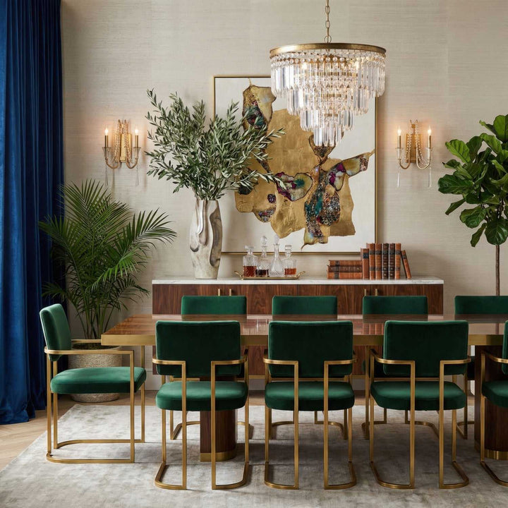 Barcelona Two Light Wall Sconce in Brass Kisser Varaluz