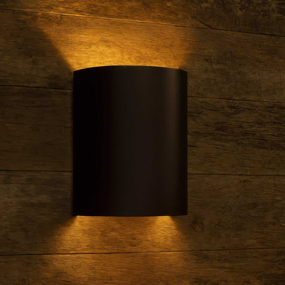 Cannery One Light Wall Sconce in Dark Bronze / French Gold Varaluz