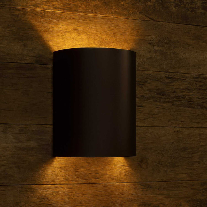 Cannery One Light Wall Sconce in Dark Bronze / French Gold Varaluz