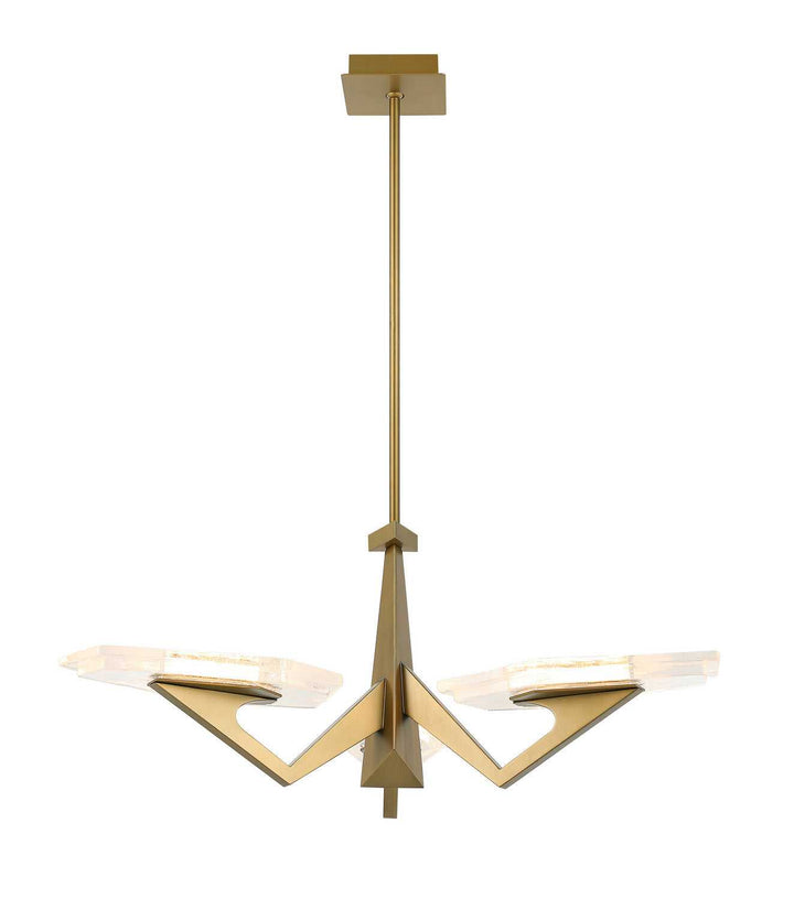 Down the Wrong Path LED Pendant in Brass Kisser Varaluz